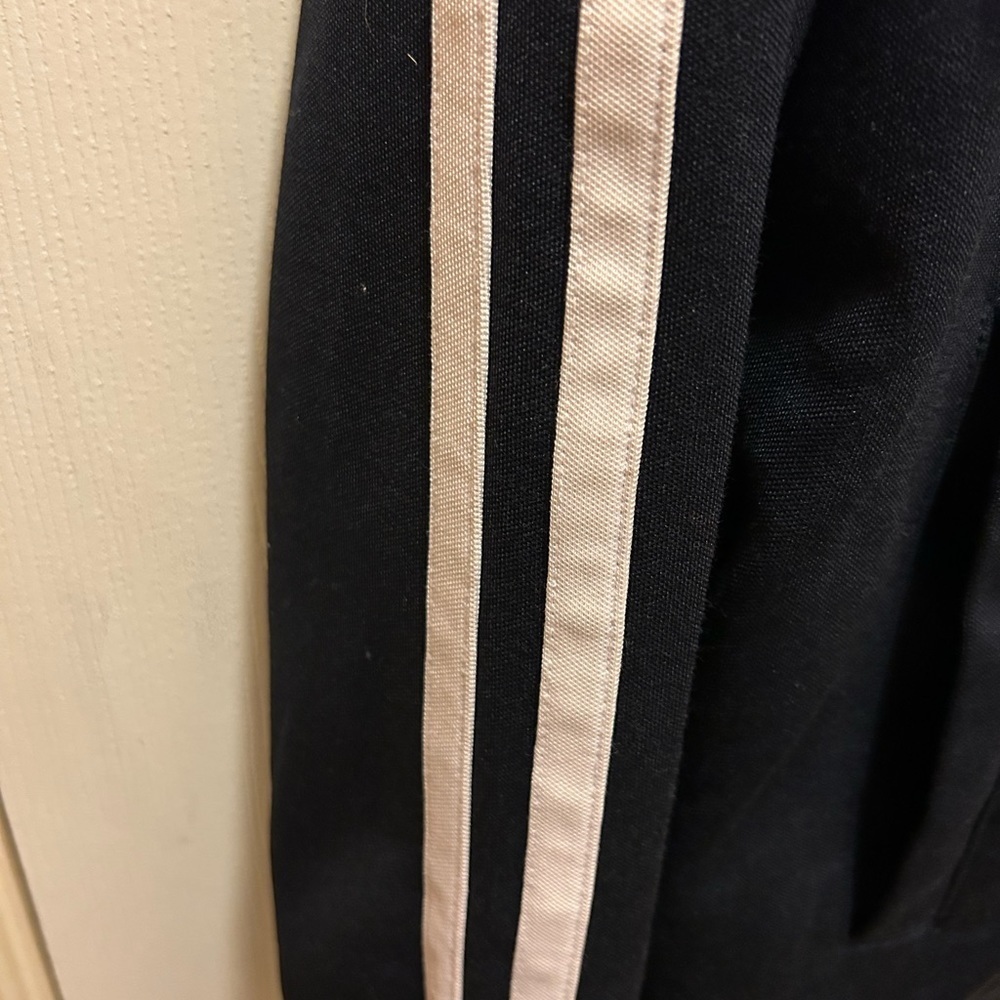 Nautica Navy Blue w/ White Stripes Zip-up Jacket Size XL - Picture 6 of 14